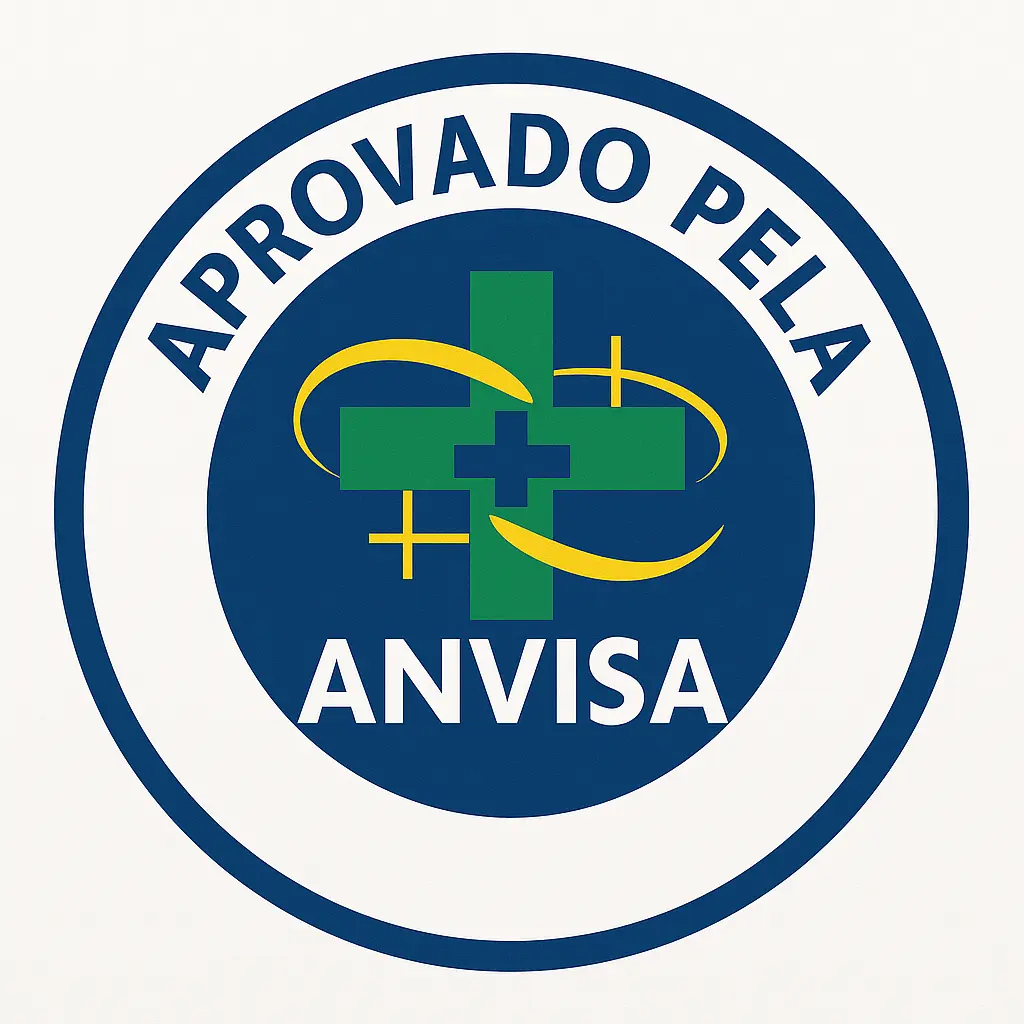 Selo Aprovado pela ANVISA